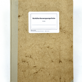 Schülerbewegungsliste Nr. 38/50