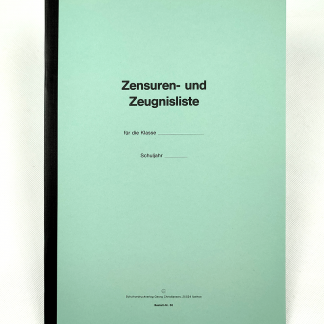 Zensuren- und Zeugnisliste Nr. 50