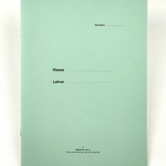 Klassenliste und Lehrbericht Nr. 621 a