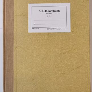 Schulhauptbuch ohne Entlassungszeugnis-ohne Register Nr. 31/1500