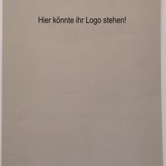Handmappe ledergeprägt mit Eindruck und Plastikdreiecktasche Nr. 579 E