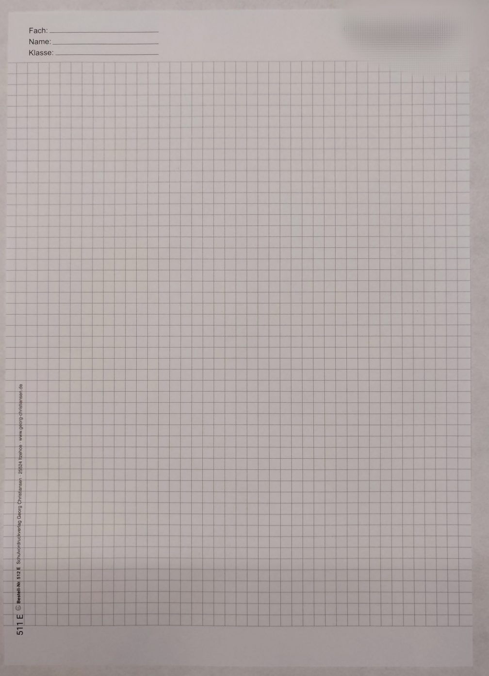 Abiturpapier DIN A4 Nr. 511 E 2seitig – Bild 3