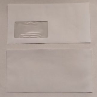 SK-Briefhüllen DIN lang mit + ohne Fenster mit Eindruck