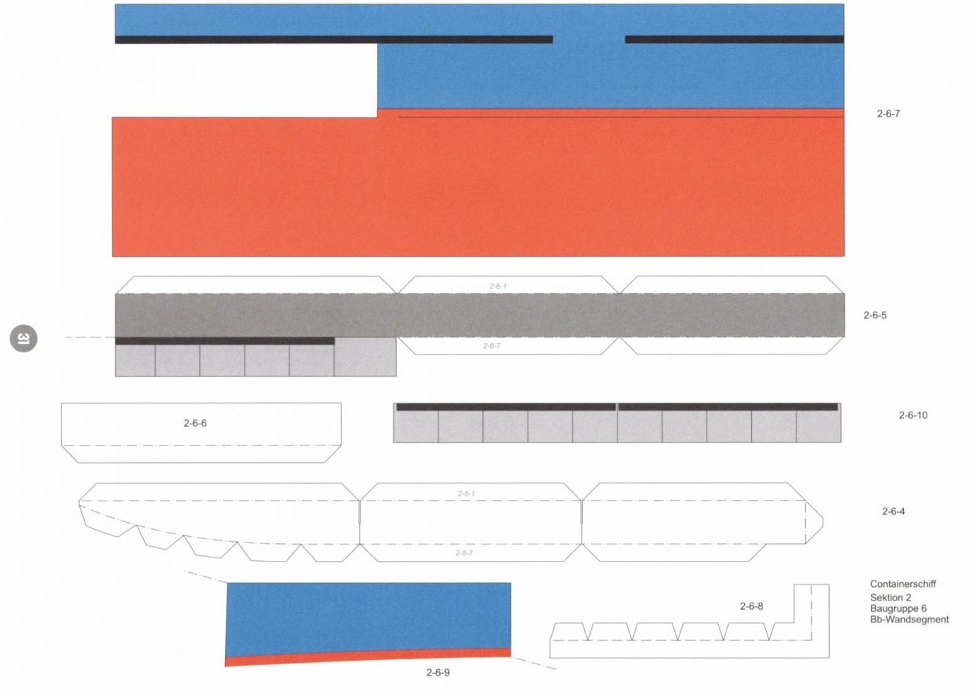 Modellbau Containerschiff in Sektionsbauweise – Bild 4