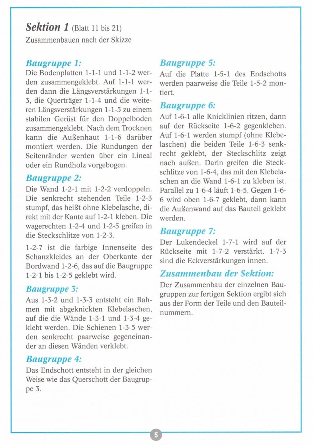 Modellbau Containerschiff in Sektionsbauweise – Bild 5