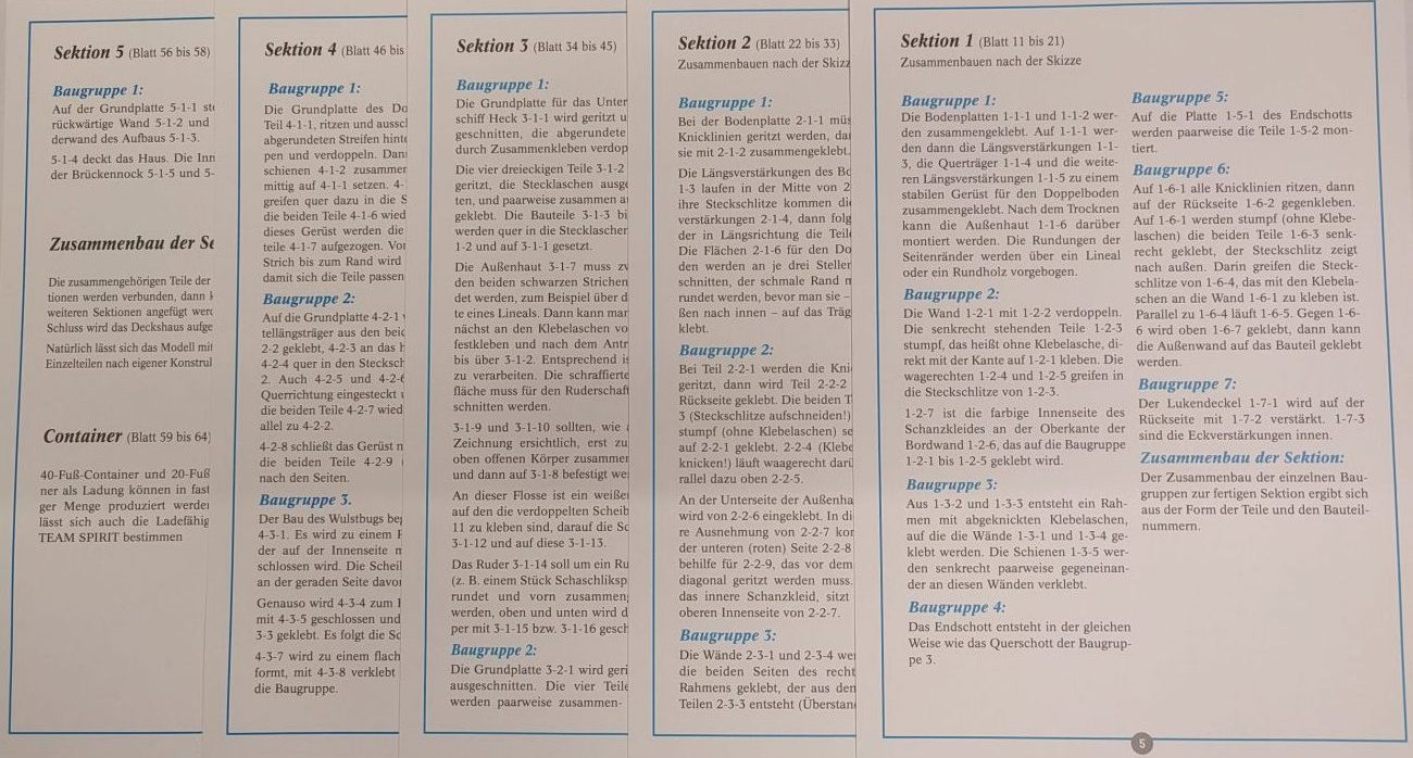 Modellbau Containerschiff in Sektionsbauweise – Bild 7