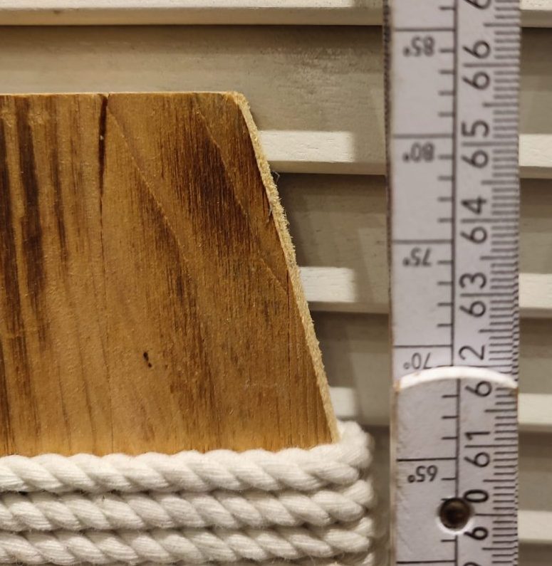 Holzschild "HOME" – Bild 2