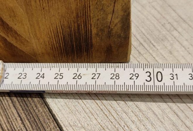 Holzschild "HOME" – Bild 3