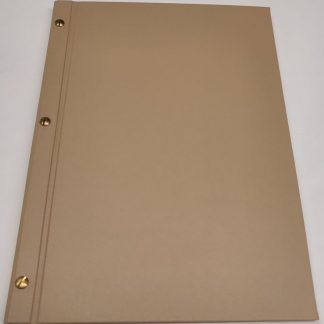 Bücher mit Buchschrauben binden