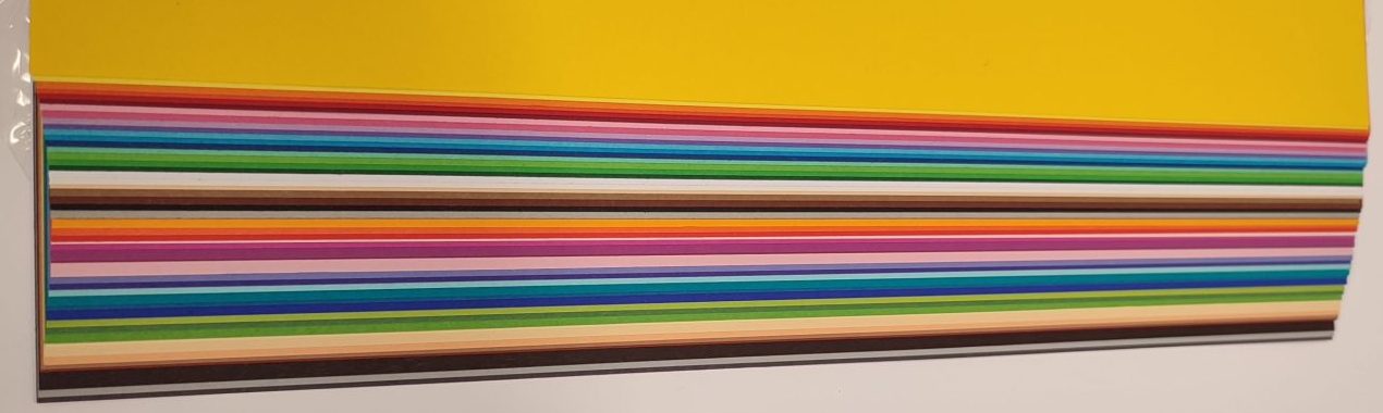 Tonpapier 25,0 x 35,0 cm farbsortiert – Bild 2